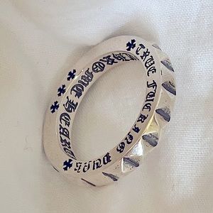 Chrome Hearts TFP Spike Ring